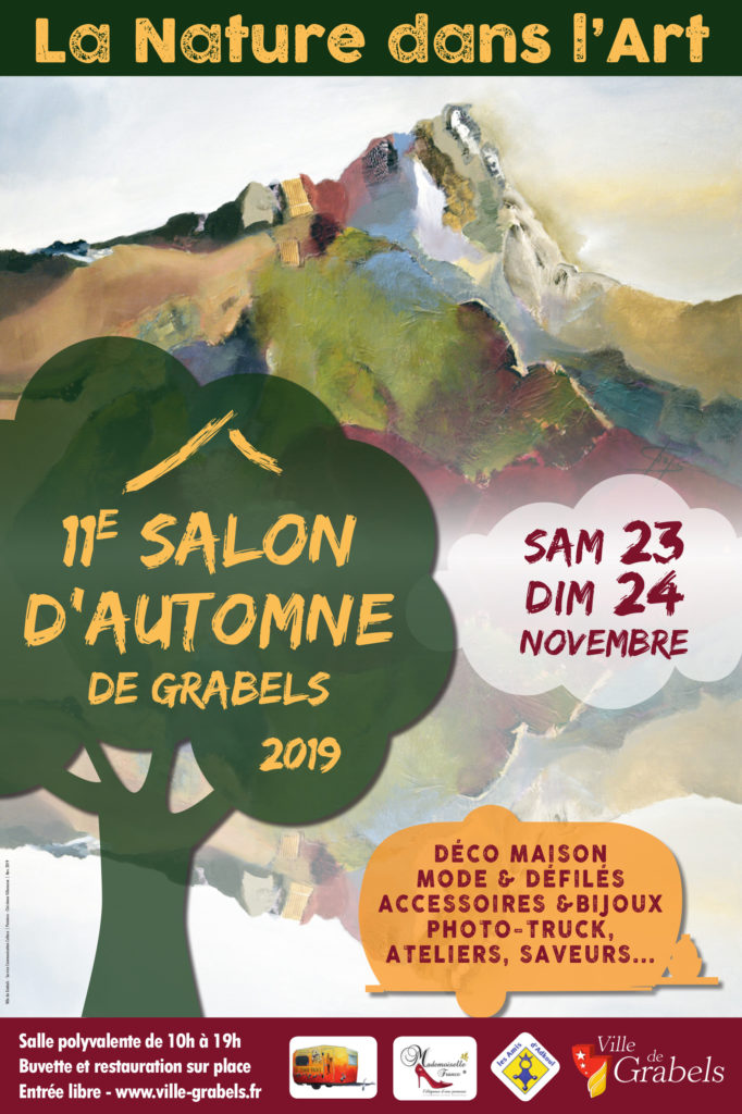  Votre tapissier d'ameublement, l'Antre de Chaises, sera au 11e salon d'Automne de Grabels, 23/24 novembre 2019